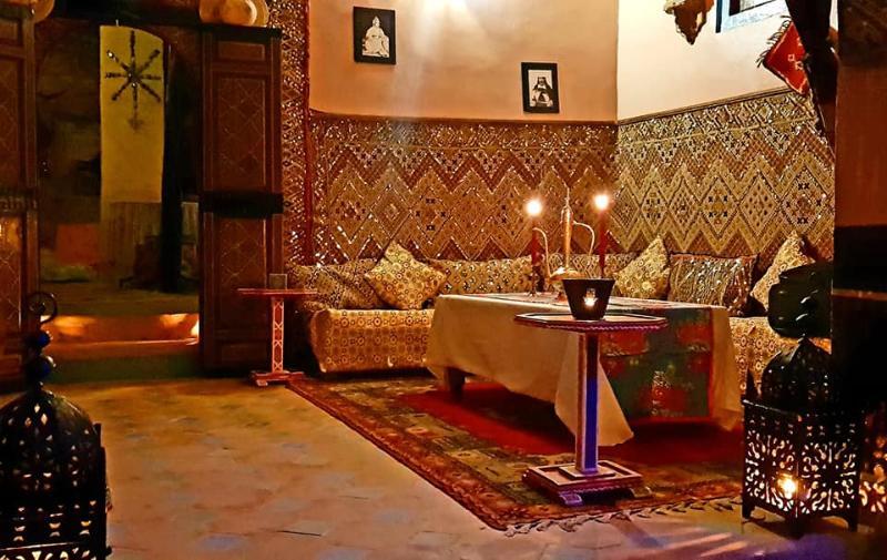 Kasbah El Hajja Panzió Ajt Benhaddu Kültér fotó